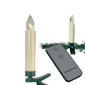 Wireless LED Xmas tree lights for Georg Jensen candle holders