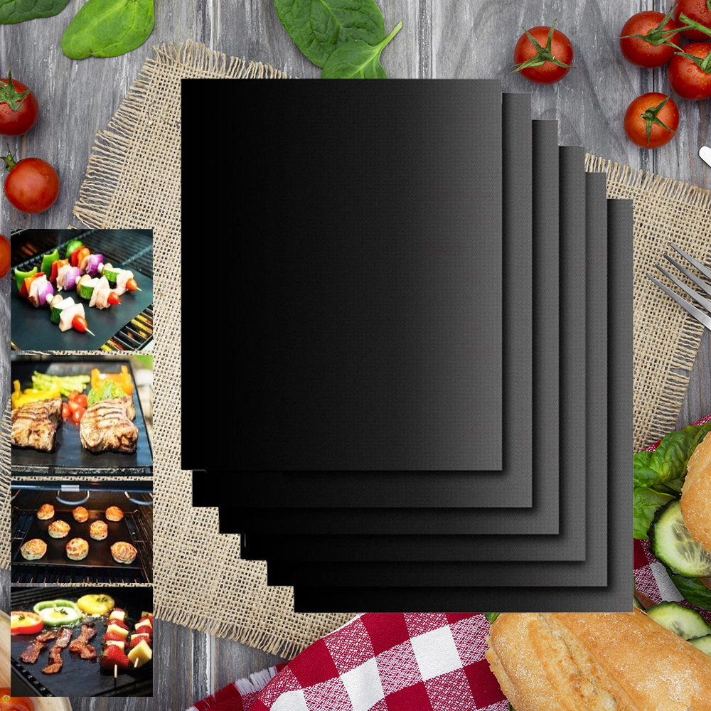 Teflon grill/BBQ mats | nonstick for oven/BBQ pcs) → SAVE 55%