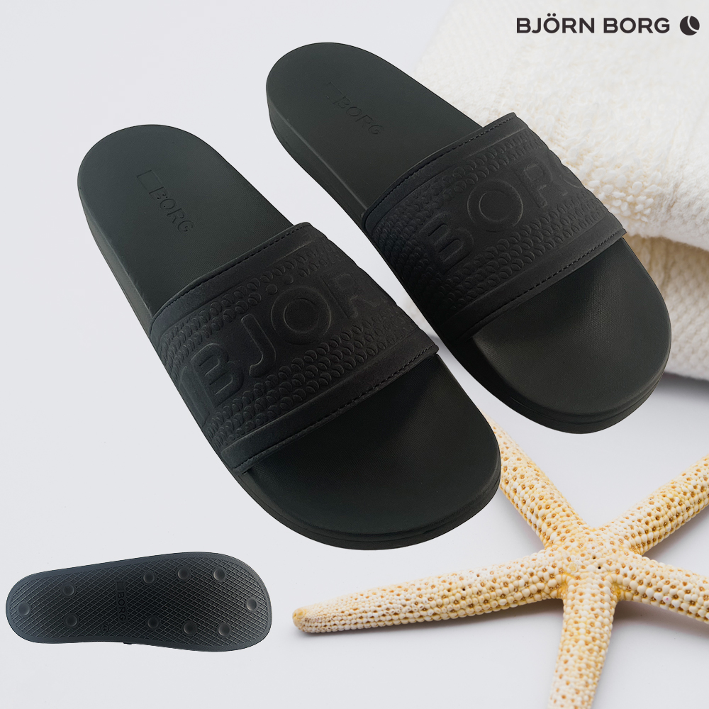 Slippers / Bathing sandals from Björn Sandals in Black Navy - FamliiShop.com